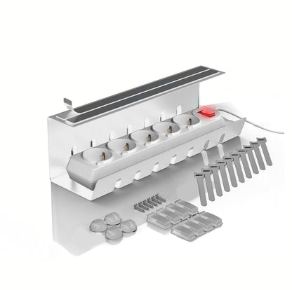 Kabelmanagement unter Schreibtisch Organizer & Kabelhalter