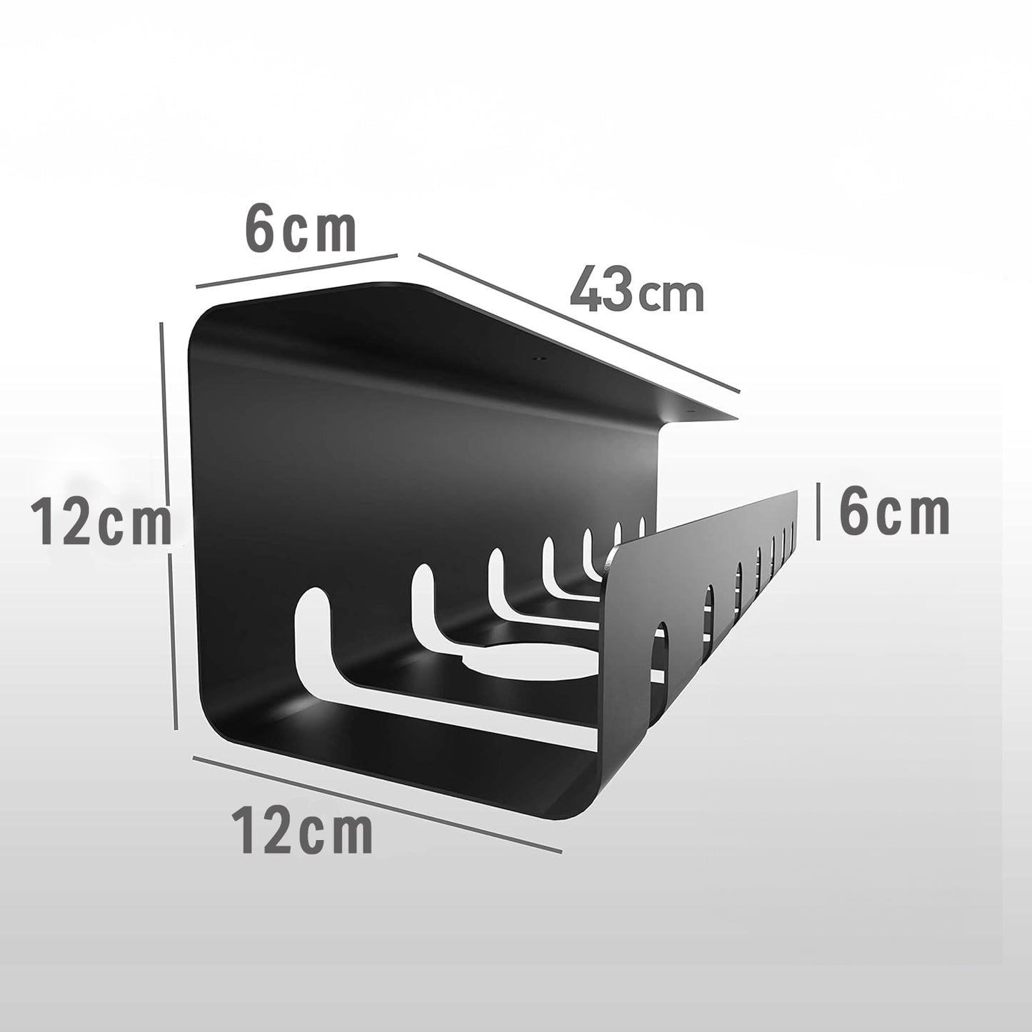 Kabelmanagement unter Schreibtisch Organizer & Kabelhalter