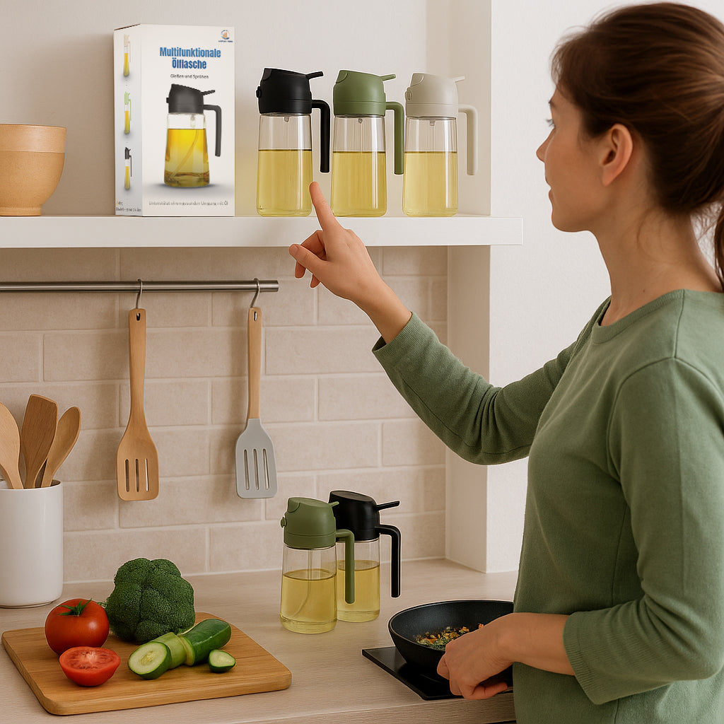 Öl Sprühflasche lebensmittelecht zum Kochen